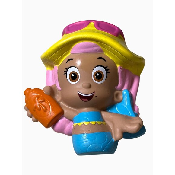 Mattel Bubble Guppies 3" Molly Squirting Bath Toy - Picture 2 of 9